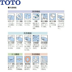 画像3: TCF2223E#SC1 TOTO ウォシュレット BV2 パステルアイボリー 脱臭付き 温水洗浄便座 大形普通兼用  送料無料