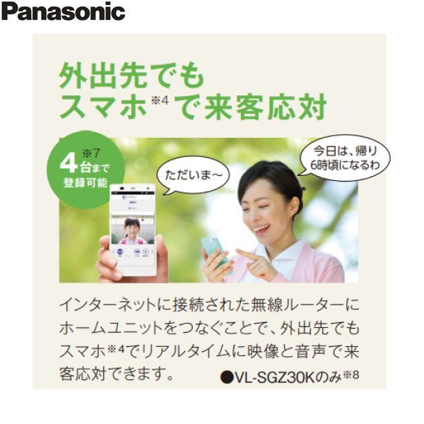 限定最安値 Panasonic ワイヤレステレビドアホン 新品 VL-SGE30KLA
